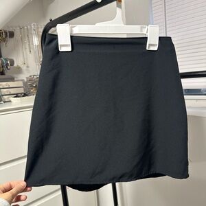 Abercrombie & Fitch Black Mini Skort Built In Shorts